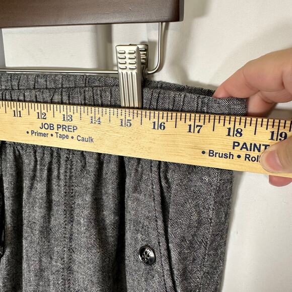 Jones New York Black‎ Heathered Linen Pants Plus Sz 1X Career Essential - Picture 8 of 10